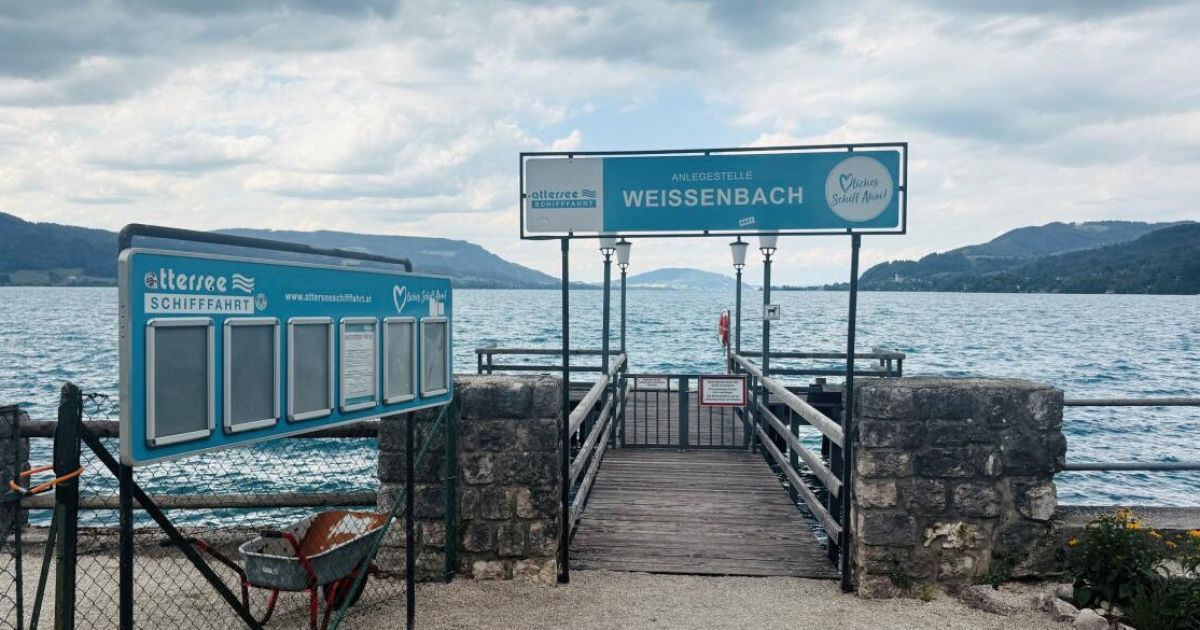 Attersee-Schifffahrt: Anlegestelle Weißenbach wird wieder angefahren
