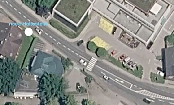 Bushaltestelle bei Agerbrücke wurde verlegt (Foto: Gemeinde Seewalchen)