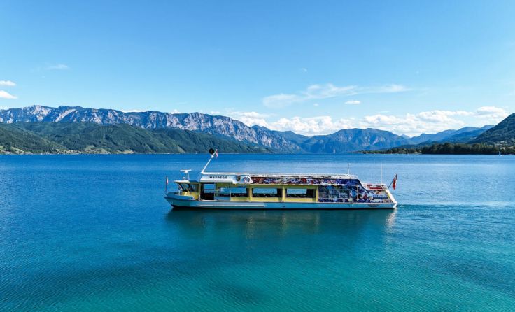 MS Weyregg aus der Flotte der Attersee Schifffahrt (Foto: Attersee Schifffahrt)