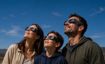 Partielle Sonnenfinsternis macht Attersee zum Logenplatz am Himmel