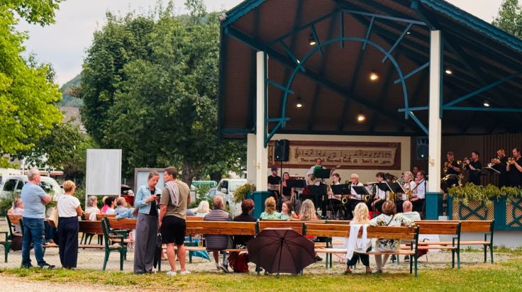 Big Band sorgte für Superstimmung am Attersee