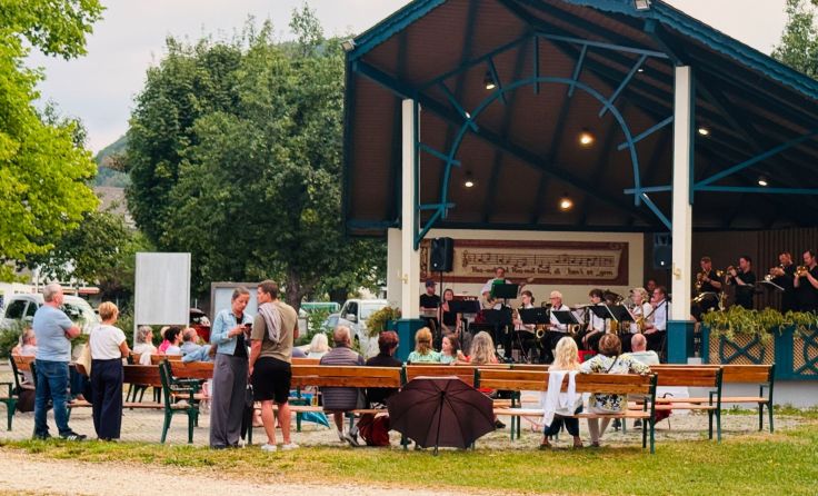 Big Band begeisterte im Musikpavillon Weyregg (Foto: Tom Leitner)