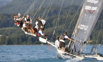 450 Segler am Attersee: Lange Wettfahrt stellt neuen Rekord auf