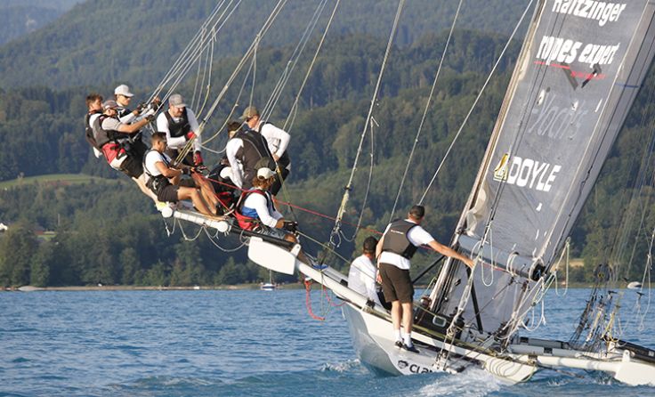 Das Siegerboot (Foto: Schanda)