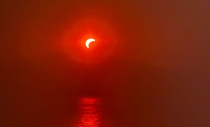 Partielle Sonnenfinsternis 2026 (Foto: Tom Leitner)