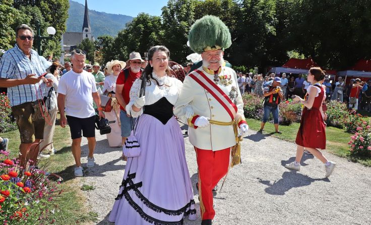 Majestät ist in Bad Ischl angekommen (Foto: Hörmandinger)