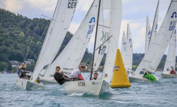 Segel-Elite kämpft am Attersee um die Soling Zipfer Trophy