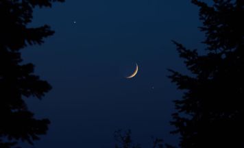 Mondfinsternis über dem Attersee: Frühaufsteher brauchen freie Sicht