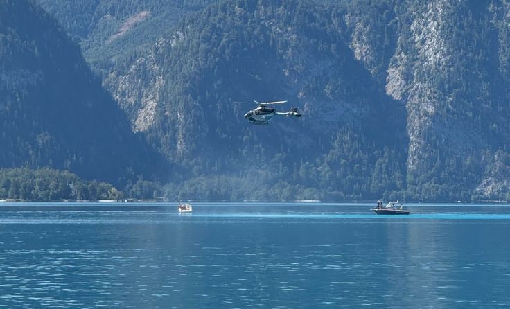 Einsatz am Attersee (Foto: Tom Leitner)