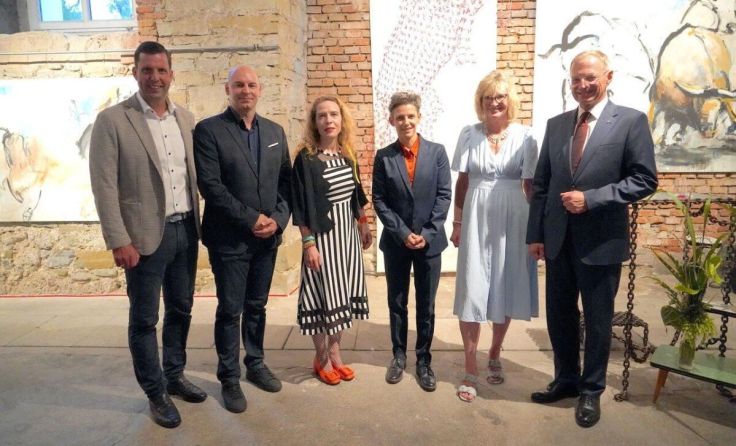 Vernissage in Gmunden (Foto: Peter Sommer Fotopress)