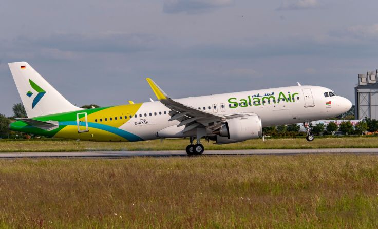 SalamAir A320neo (Foto: SalamAir)