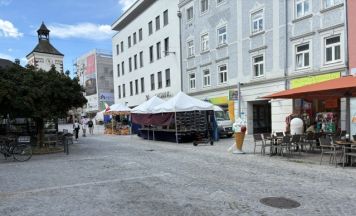 Stadtplatz-Sperre sorgt bei Vöcklabrucker Unternehmern für Ärger