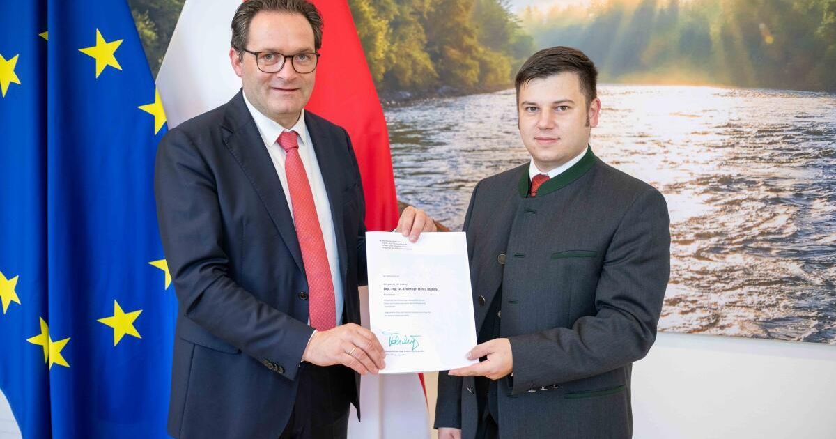 Дип. инж. Др. Кристоф Ханн возглавил единственную в Австрии лесную школу в Траункирхене