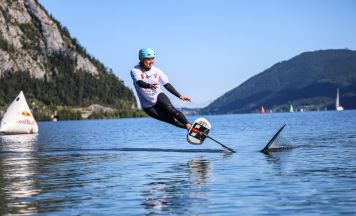 Pump-Foil-Weltcup am Traunsee: Finale startet in Ebensee