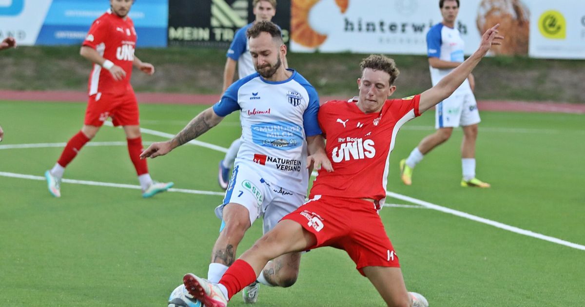 Gmunden jubelt im Derby: Erster OÖ-Liga-Sieg gegen Gschwandt