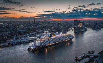 Neues Luxusschiff Explora III erstmals in Hamburg