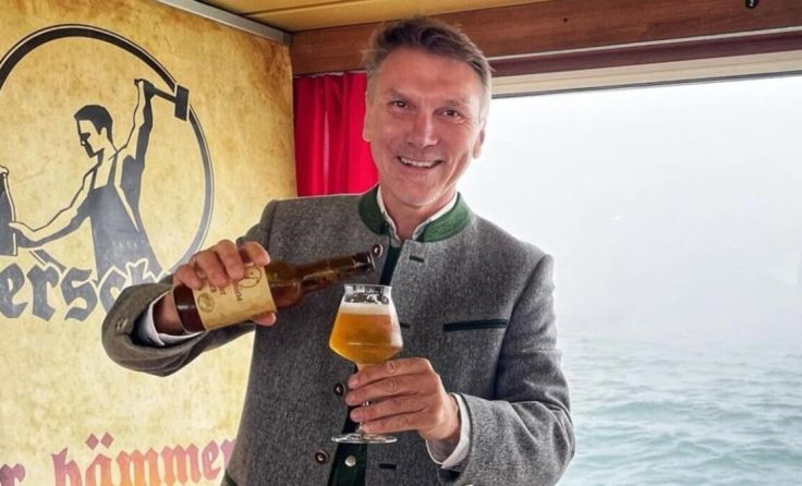 Stolz auf die Titel: Mario Scheckenberger (Foto: Bierschmiede)