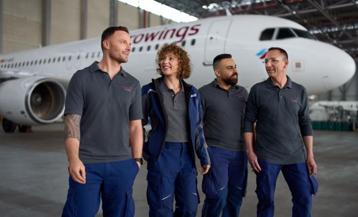 Eurowings Techniker (Foto: Eurowings)