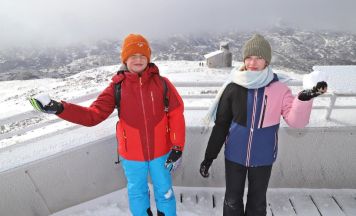 Wintereinbruch am Krippenstein: 20 Zentimeter Neuschnee