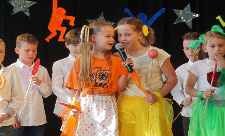 Die Show sollte die einzelnen Talente der Kinder hervorheben.Foto: Veronika Holzer