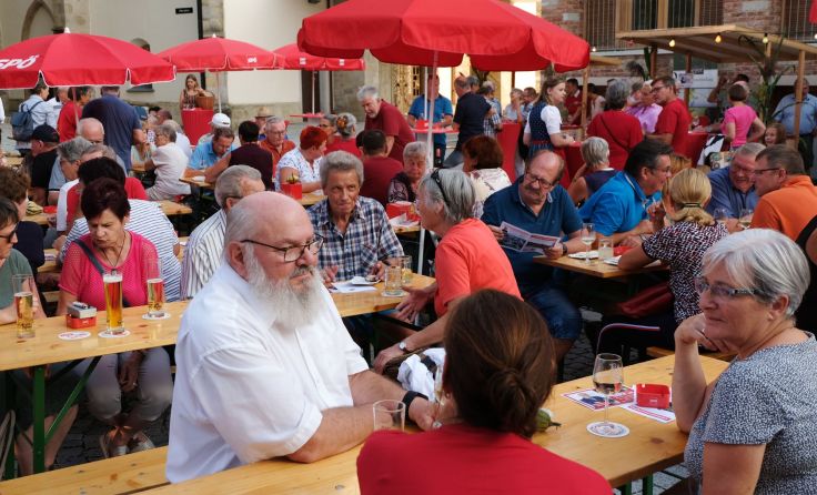 Zahlreiche Besucher waren mit dabei. Foto: SPÖ Gallneukirchen