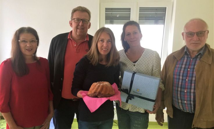 Die SPÖ Zwettl besuchte das neue Team der Krabbelgruppe. Foto: Franz Höfer