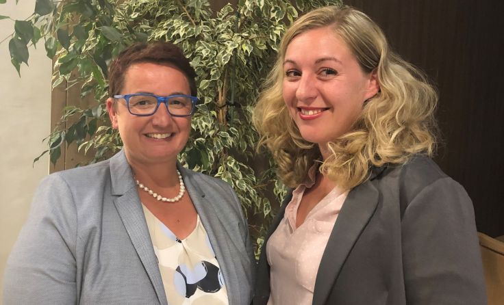 (V.l.) Doris Leitner und Birgit Rechberger. Foto: OÖVP Frauen Urfahr Umgebung