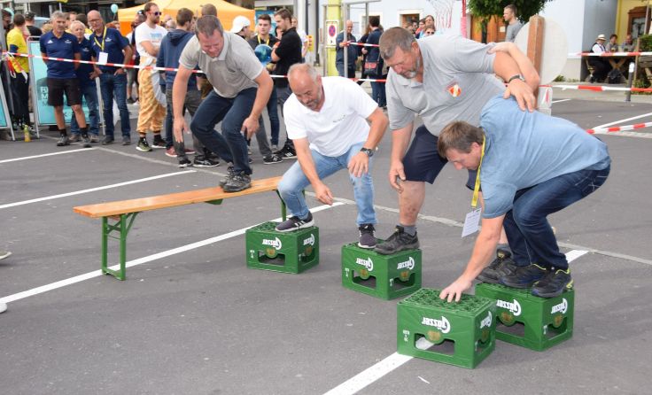 In vier Disziplinen traten die rund 20 Teams gegeneinander an. Foto: ÖVP Bad Leonfelden