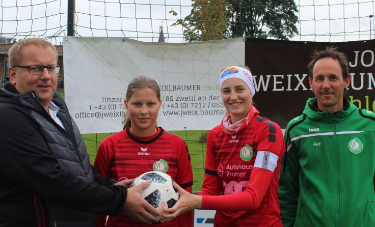 Gesponsert wurde das Match von der Firma Weixelbaumer aus Zwettl. Foto: Privat