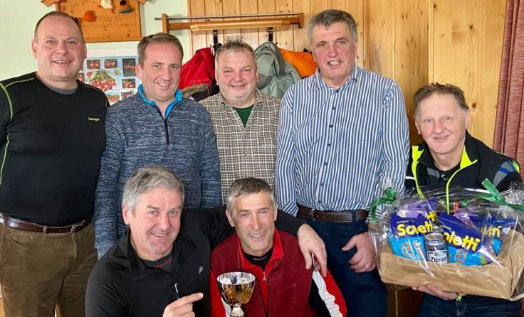 Die Sieger mit Josef Rathgeb, Michael Hammer und Thomas Hochreiter-Moik. Foto: ÖVP UU