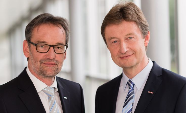 Reinhard Stadler und Franz Tauber von der WKO Urfahr-Umgebung. Foto: WKO UU