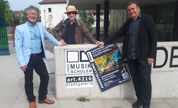(V.l.) Sepp Wall-Strasser, Otmar Stütz und Günter Mitasch. Foto: Regina Penninger