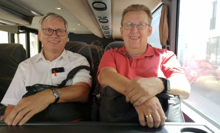(V.l.) Alois Stöger und Herbert Enzenhofer von der SPÖ. Foto: SPÖ