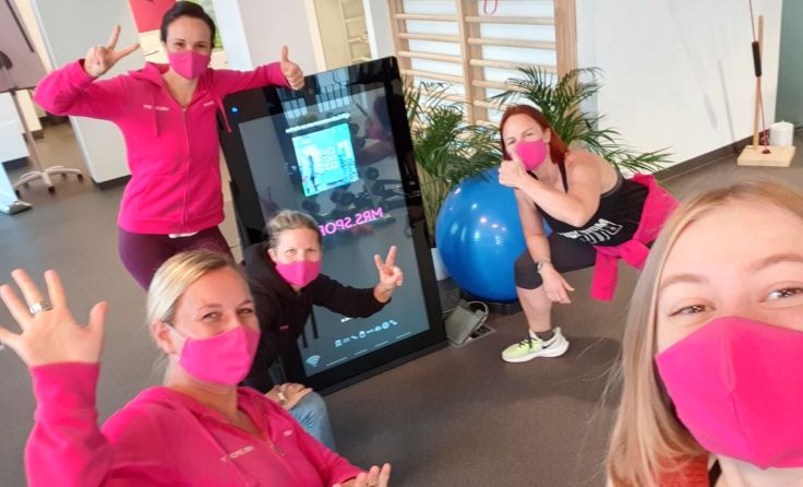 Es darf wieder vor Ort im Studio trainiert werden. Foto: Mrs. Sporty