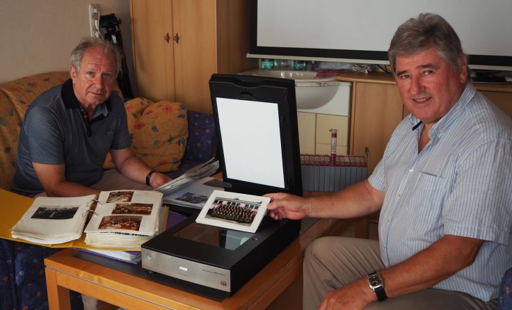 Wilhelm Schinagl und Johannes Berger. Foto: BEJO-TV