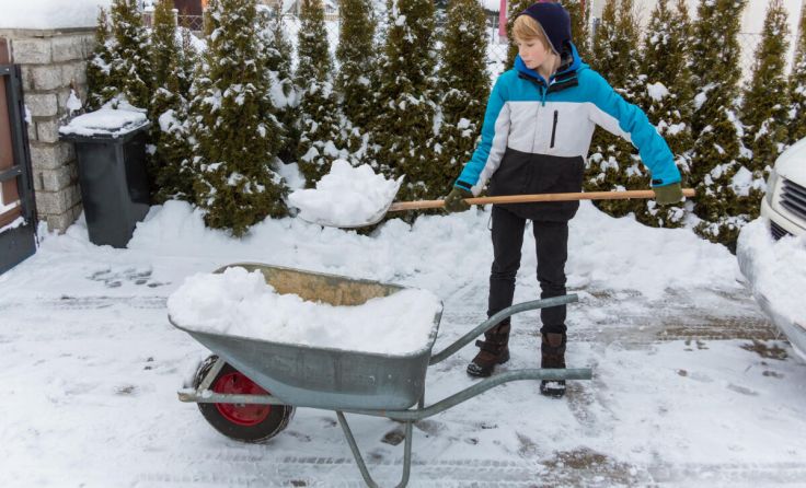 Auch im Bezirk gab es heuer zu wenig Schnee. (Foto: Wodicka)