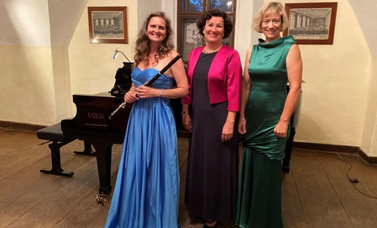 Karin Leitner, Monica Theiss-Eröd und Margarete Babinksy. (Foto: Preining)
