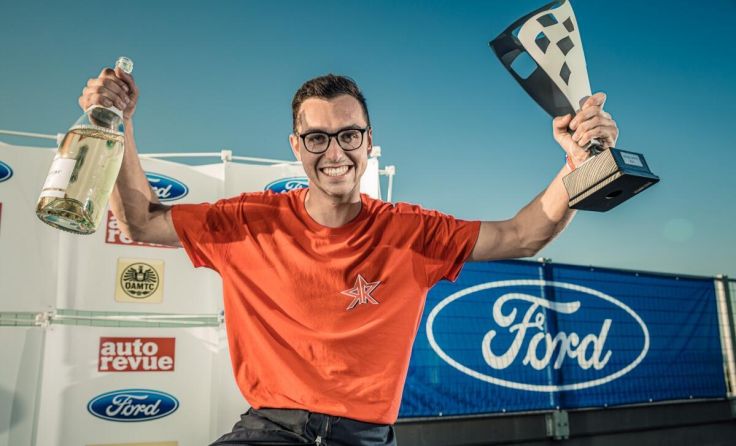 Lukas Dirnberger konnte sich gegen seine Kontrahenten durchsetzen. (Foto: Jürgen Skarwan)