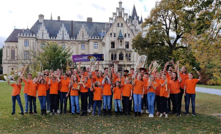 Die Jungmusiker zeigten ihr Können beim Jugendblasorchesterwettbewerb. (Foto: Musikverein)