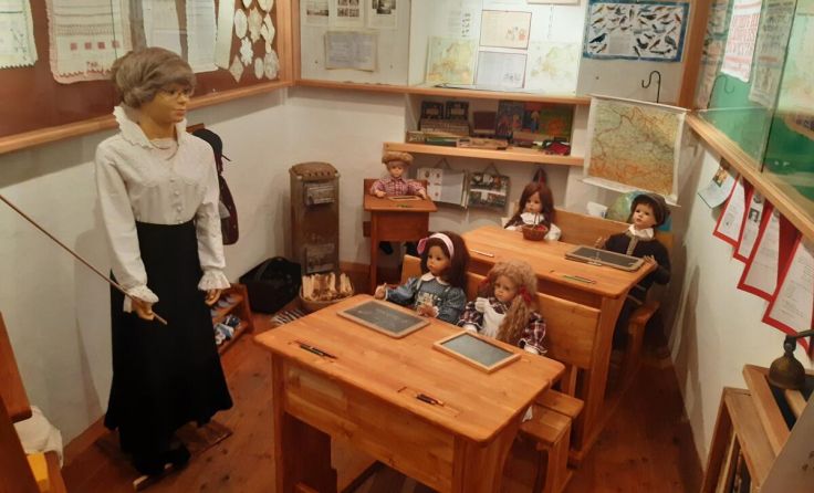 Sogar eine historische Schulklasse gibt es vor Ort zu bestaunen. (Foto: Heimatverein Gallneukirchen)