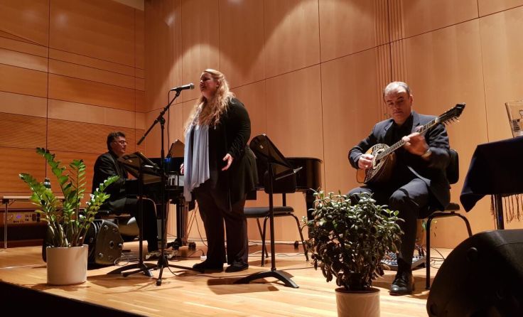Die Lesung wurde musikalisch umrahmt. (Foto: Privat)