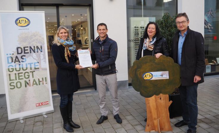(V.l.) Sabine Lindorfer, Jürgen Weinzinger, Gaby Mayrhofer und Franz Tauber. (Foto: WKO UU)