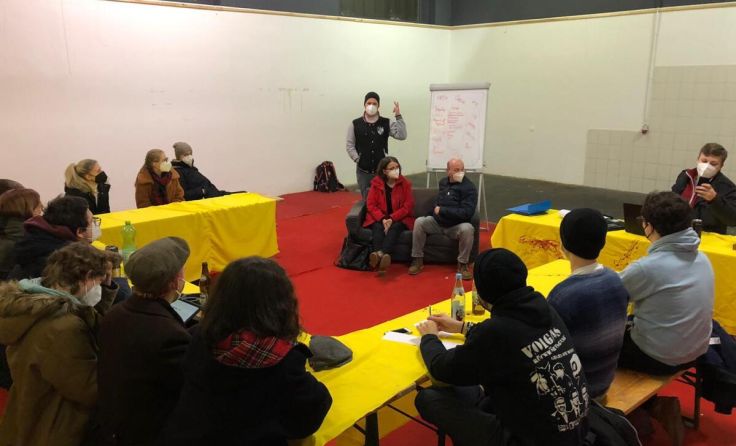 Gemeinsam wurden Forderungen ausgearbeitet. (Foto: Sarah Weber)