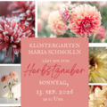 Herbstzauber im Klostergarten Maria Schmolln