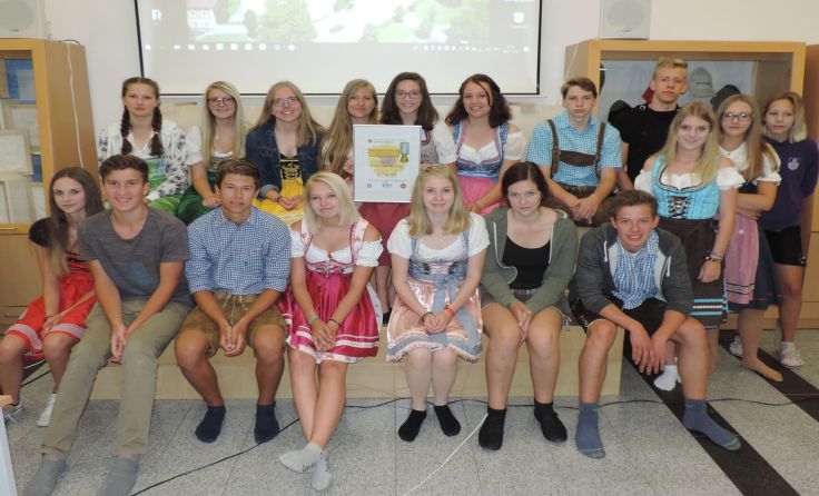 Die Schüler des Poly Aigen-Schlägl haben fast 800 Euro gesammelt. Foto: PTS Aigen-Schlägl