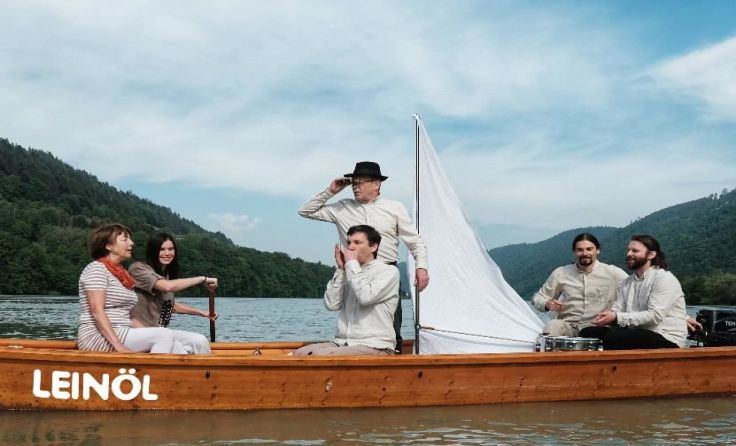 Die Band Leinöl präsentiert ihr neues Album „Land in Sicht“. Foto: Leinöl