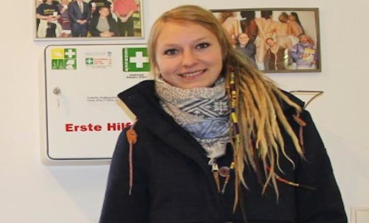 Marlene setzt sich für Obdachlose ein.