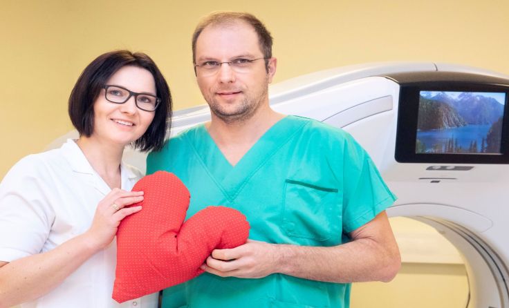 Daniela und Christian Erlinger, eines der 15 Ehepaare im LKH Rohrbach. Foto: gespag