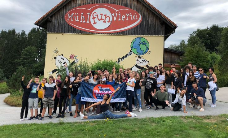 Über 50 Jugendliche aus acht Nationen. Foto: Mühlfunviertel