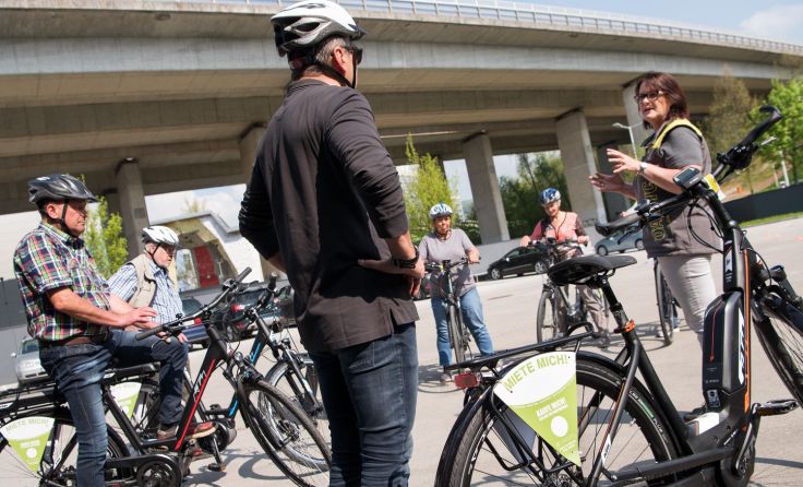 Der richtige Umgang mit E-Bikes will gelernt sein. Foto: ÖAMTC/Laresser